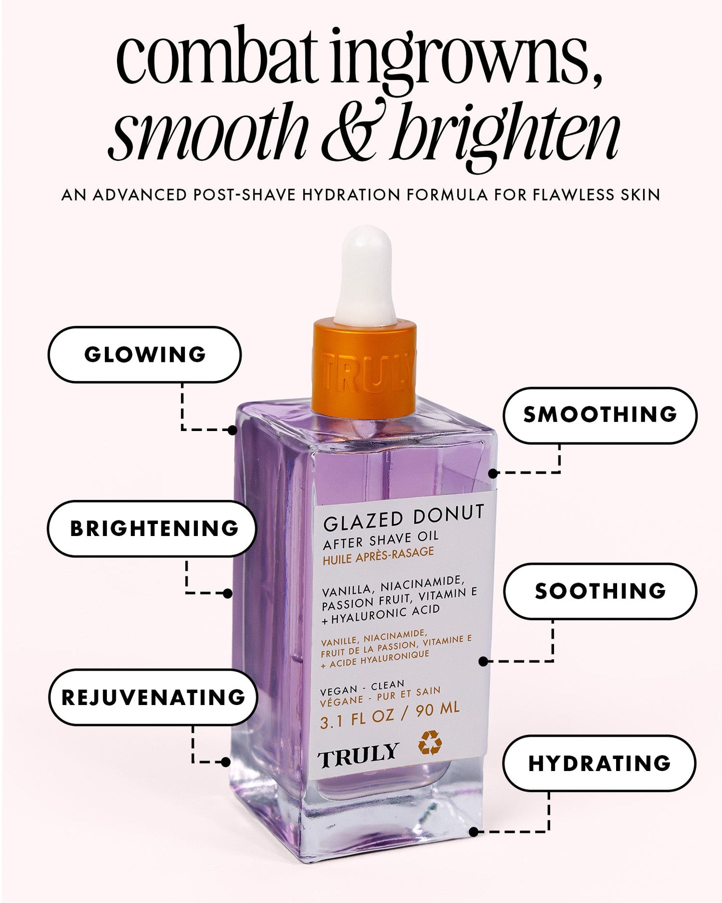 Glazed Donut After Shave Oil Truly Beauty