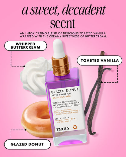 Glazed Donut After Shave Oil Truly Beauty