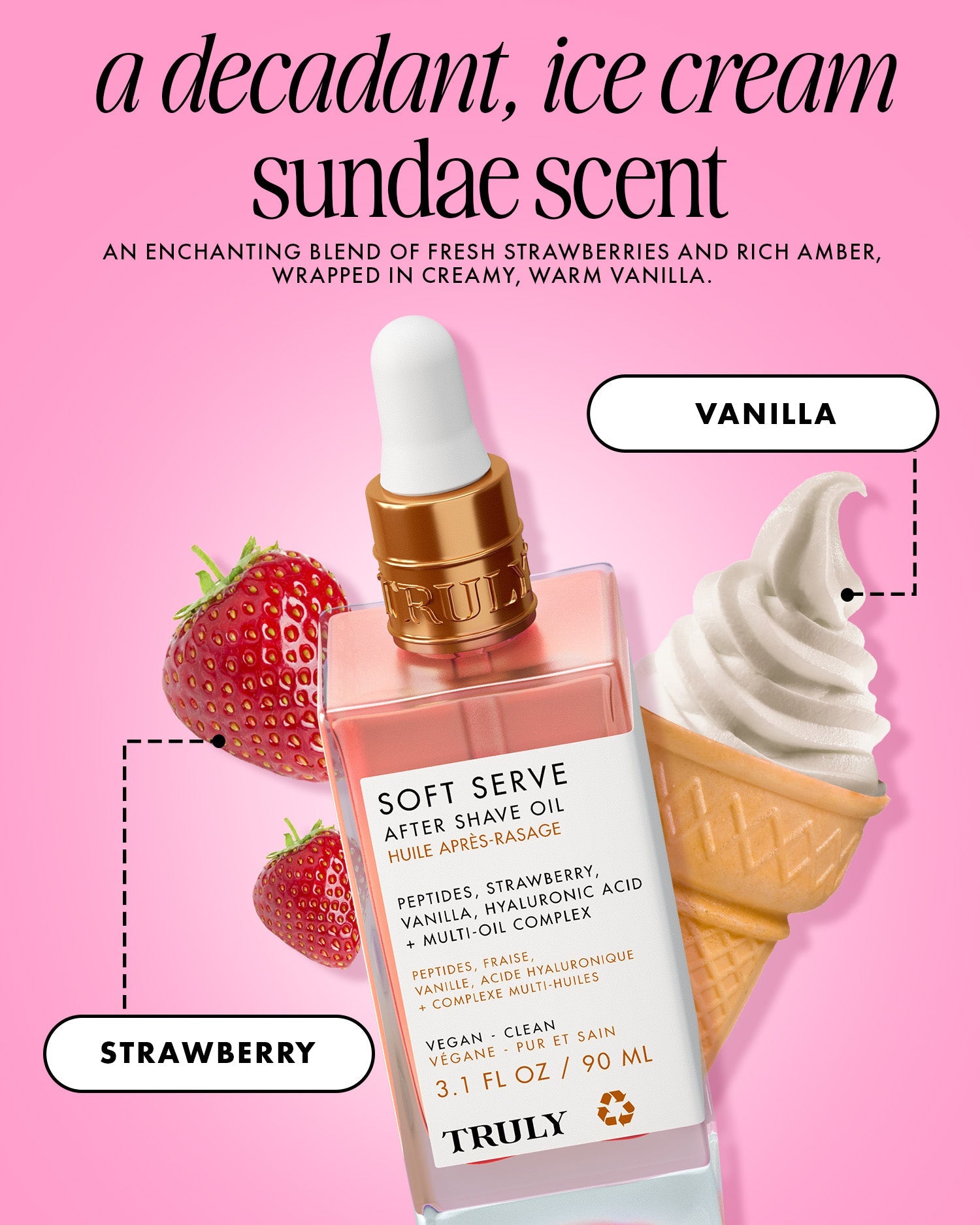 Soft Serve After Shave Oil Truly Beauty