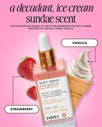 Soft Serve After Shave Oil Truly Beauty