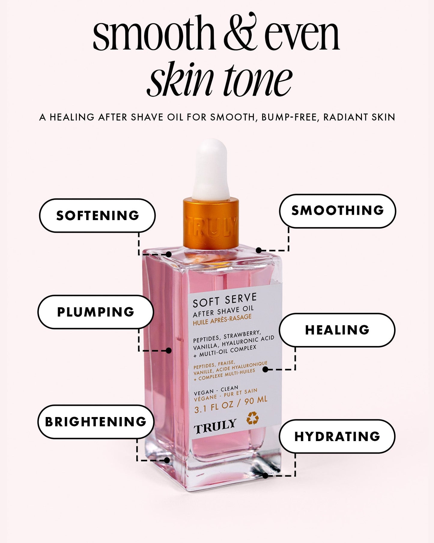 Soft Serve After Shave Oil Truly Beauty