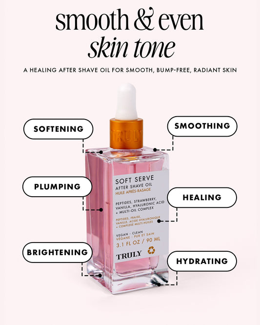 Soft Serve After Shave Oil Truly Beauty