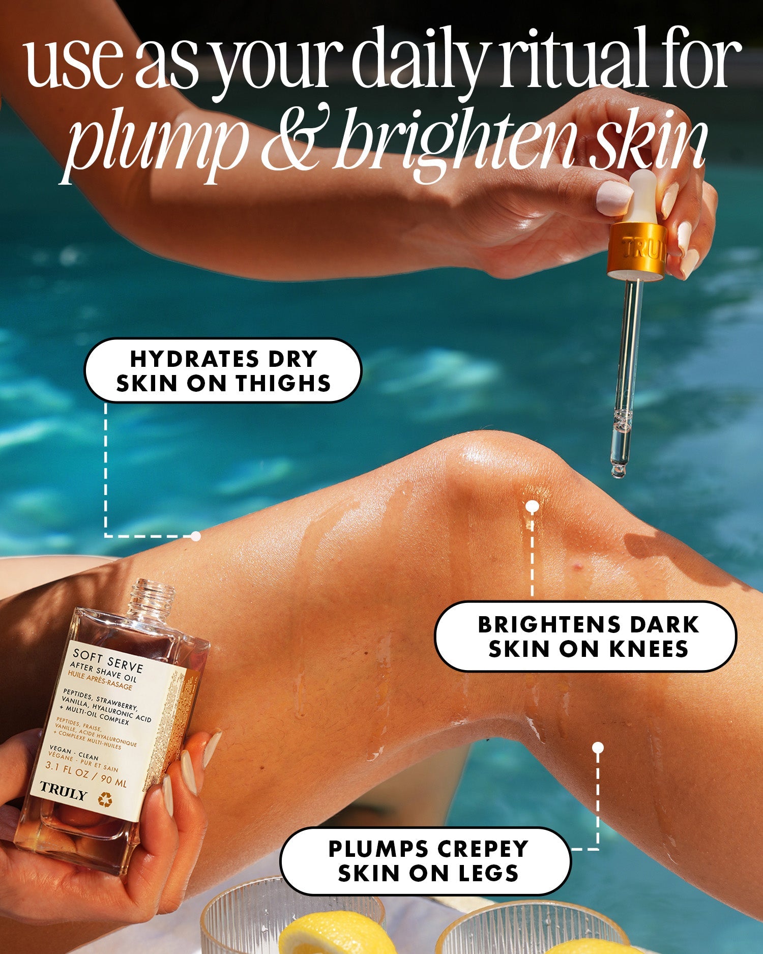Soft Serve After Shave Oil Truly Beauty